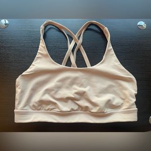 Lululemon Energy Bra Nude Size 8